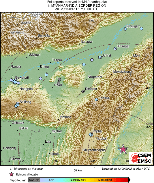 intensity map