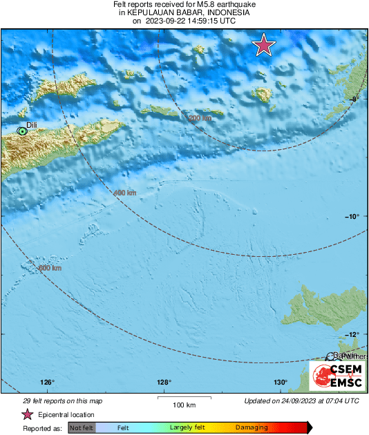 intensity map