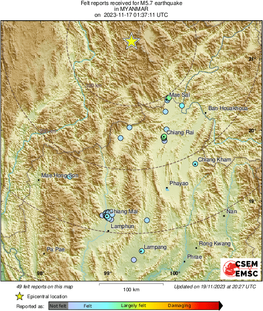 intensity map