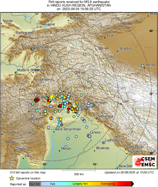 intensity map