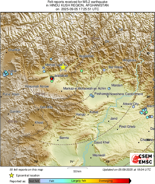 intensity map