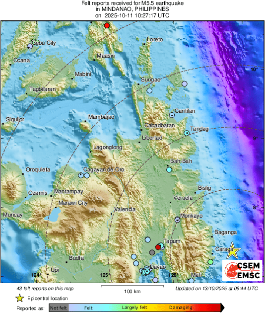 intensity map