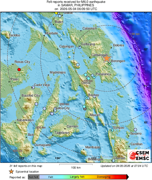 intensity map
