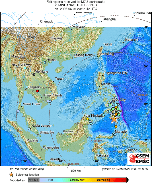 intensity map
